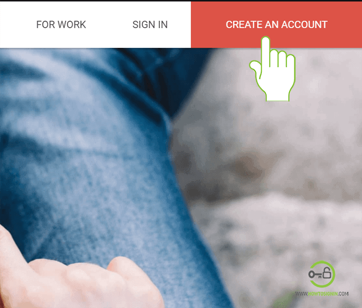 create gmail account homepage