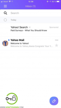 yahoo mobile inbox