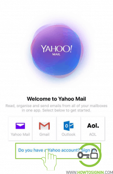 yahoomail mobile sign in