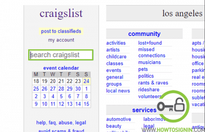 Search cities in Craigslist