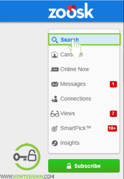 zoosk profile search