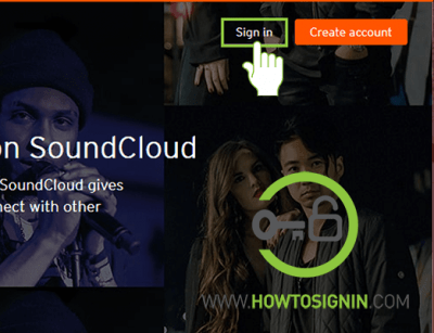 soundclound sign in