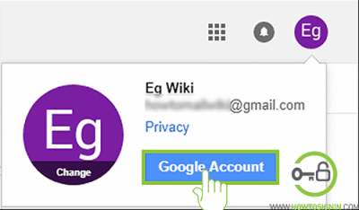Gmail password change