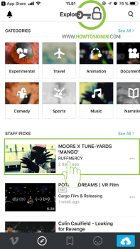 vimeo download from mobile