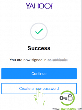 verification yahoo success