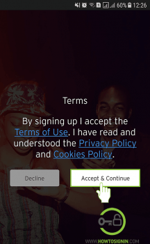 terms and conditions soundcloud sign up
