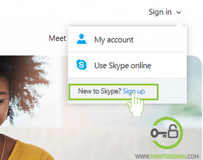 create skype account