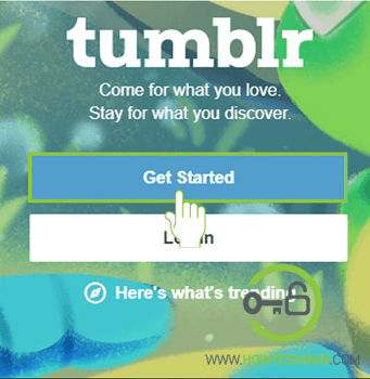 tumblr sign up