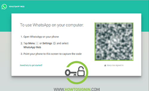 whatsapp web login.