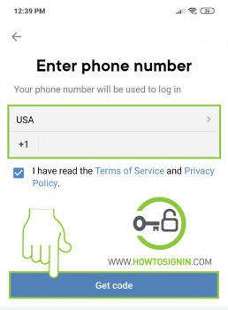 VK mobile number verify for mobile signup