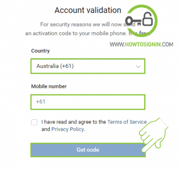 VK mobile verification 