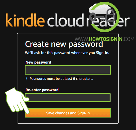 cannot log into send to kindle