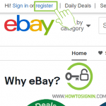 ebay new account registration