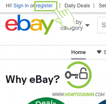 ebay new account registration 